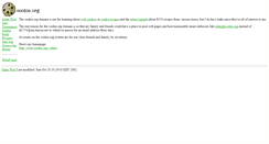 Desktop Screenshot of cookie.org